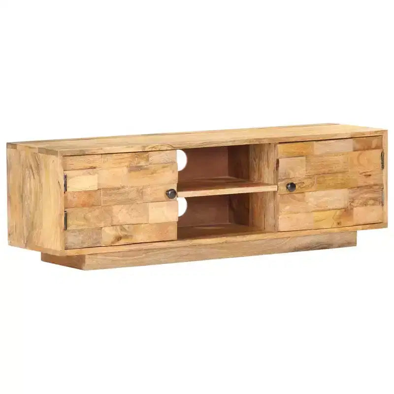 CHARMMA TV Cabinet 45.7x11.8x13.8 Solid Mango Wood