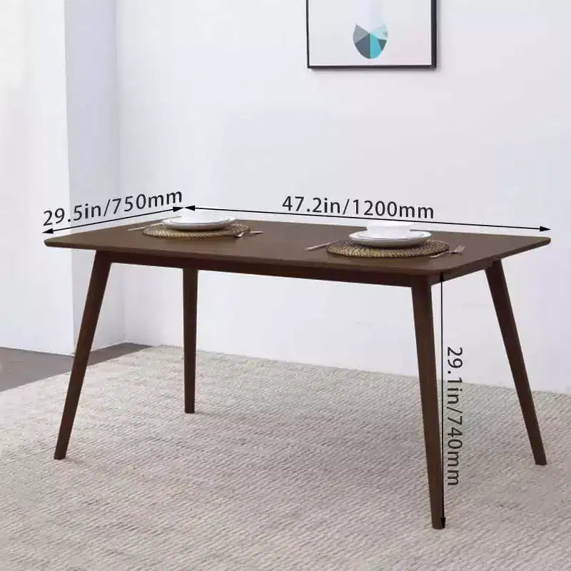 FDW Dining Table Kitchen Table 47 Dining Room Table Small Kitchen Table for Small Spaces Table Modern Home Furniture Dinner Table Rectangular