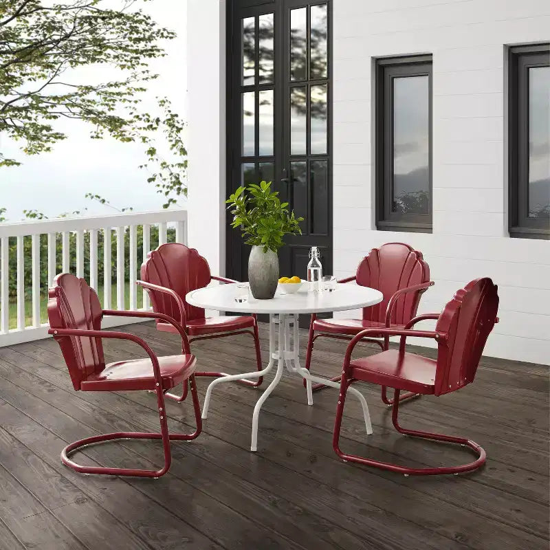 Crosley 5pc Tulip Outdoor Patio Dining Set