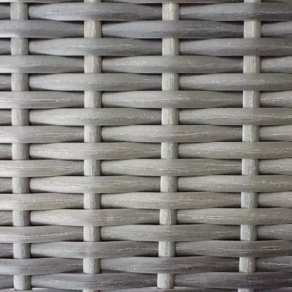Lina 7pc Patio Dining Set - International Home Miami: Eucalyptus Wood, Galvanized Steel Bolts, Water & UV Resistant