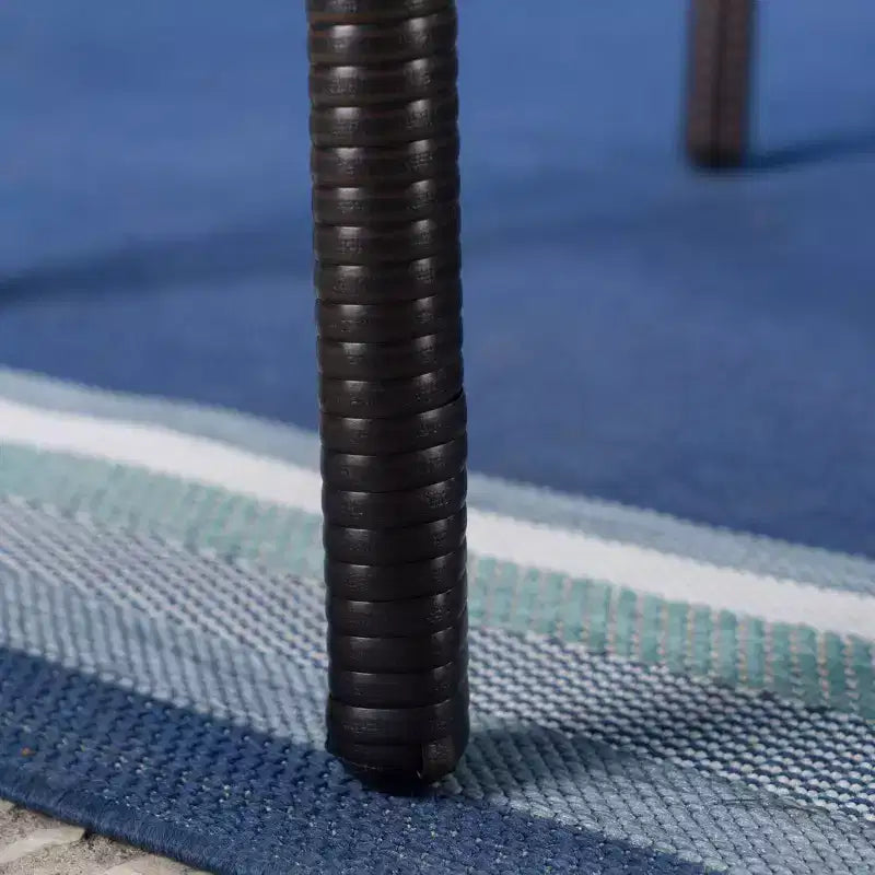 Lala 3pc Square Wicker Patio Bar Set - Brown - Christopher Knight Home: Rattan Iron Frame, Weather-Resistant