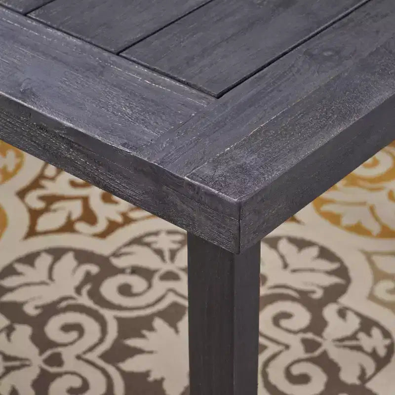 Nestor 6pc Wood and Wicker Chair and Bench Dining Set: Weather-Resistant, Galvanized Steel - Christopher Knight Home