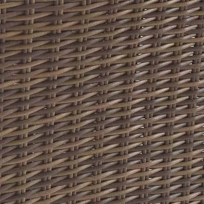 Ensemble de salle à manger 7 pièces en acier d'extérieur Bradenton Bleu marine/Brun vieilli – Crosley : avec housses de coussin amovibles, résistant aux UV