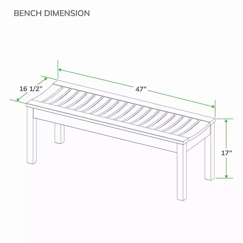Sonoma Lane 4pc Eola Teak Wood Outdoor Patio Dining Set Brown - Weather-Resistant