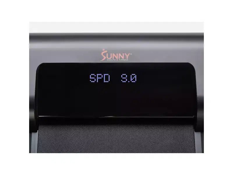Sunny Health & Fitness Smart Slim Treadmill with Arm Exerciser