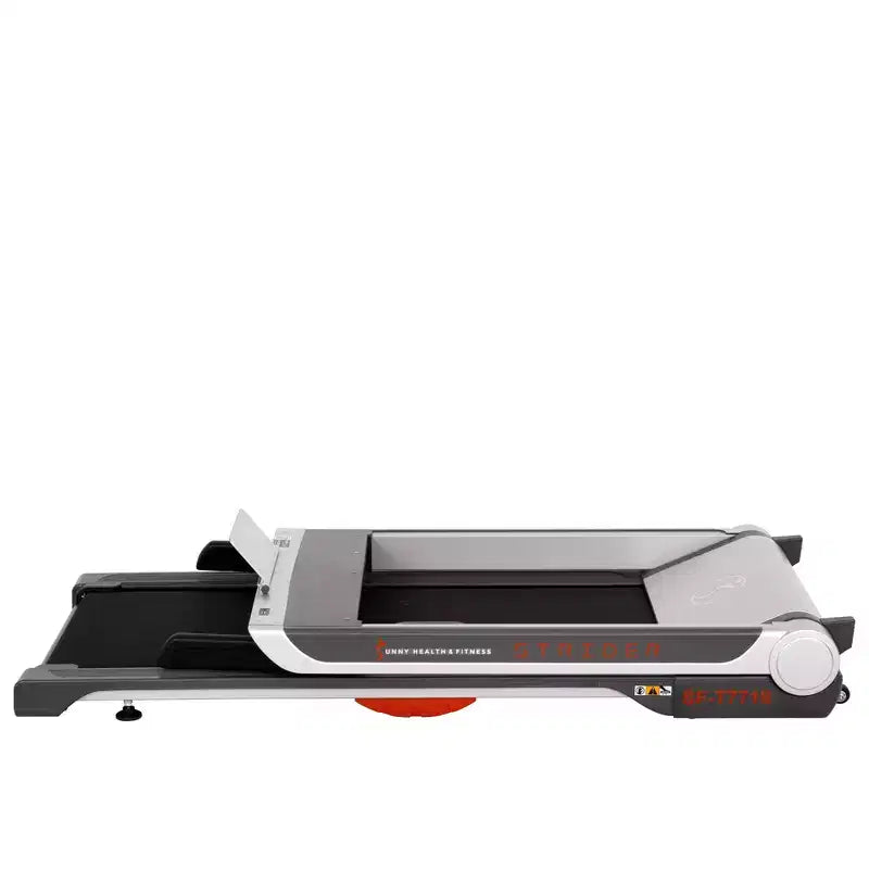 Sunny Health & Fitness Strider Electric Treadmill with 20" Wide LoPro Deck