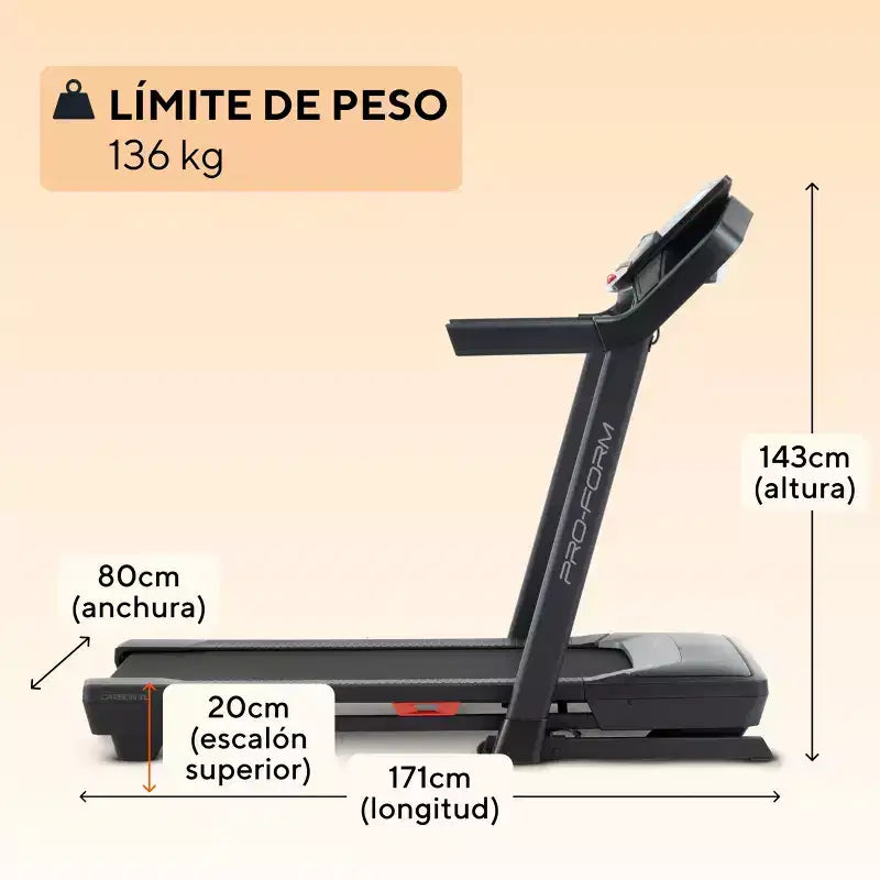 ProForm Carbon TL Electric Treadmill