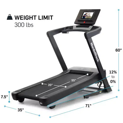 NordicTrack EXP 10i Electric Treadmill