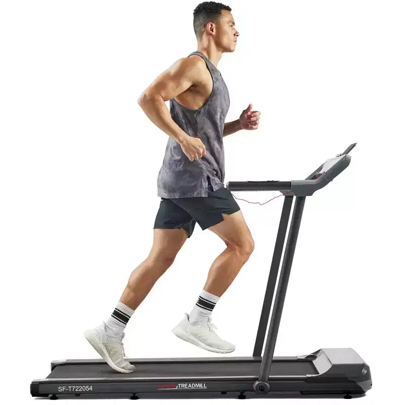 Sunny Health & Fitness Pegasus Connected Folding ElectricTreadmill