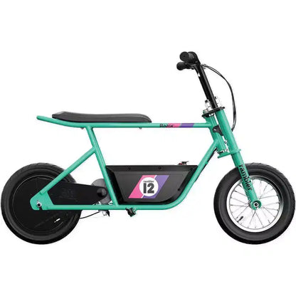 Razor Rambler 12" Step Over Electric Cruiser Bike - Mint: 250W Motor, Steel Frame