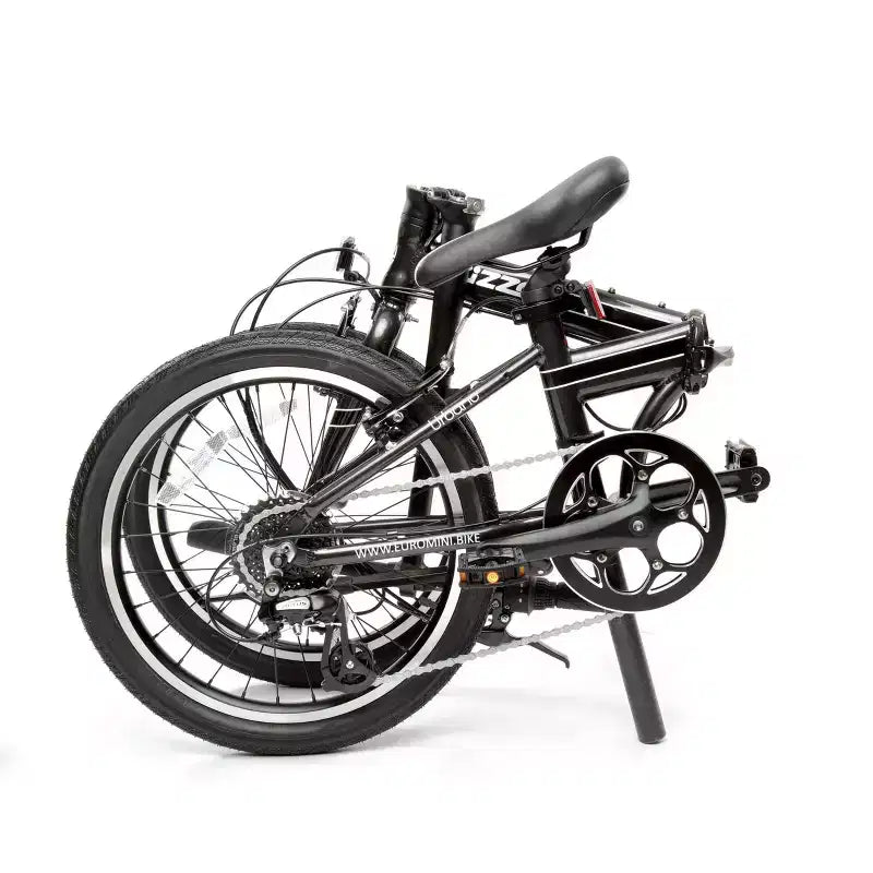 ZiZZO Urbano 8-Speed Aluminum 20" Folding Bike - Gray