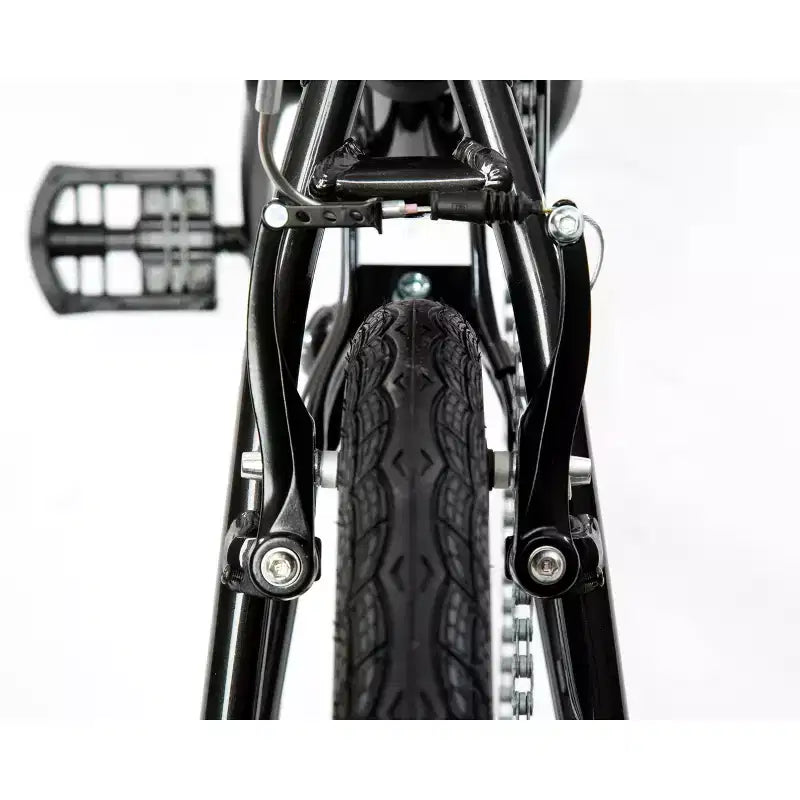 ZiZZO Urbano 8-Speed Aluminum 20" Folding Bike - Gray
