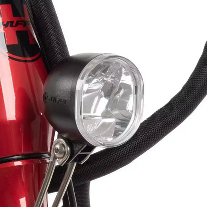 Huffy Lyndon Step-Through Electric Bike - 27.5" Wheels - 20 MPH - 36V - Red