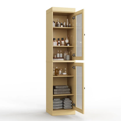 Meuble sous-vasque 100 % bois massif 42 cm avec portes en option par Palace Imports