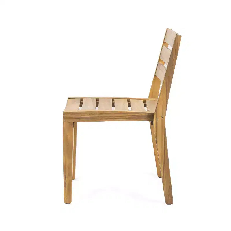 Christopher Knight Home Hermosa 3-Pieces Acacia Wood Dining Set, Teak
