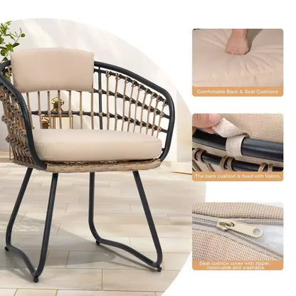 Crestlive Products Ensemble repas d'extérieur 6 personnes en aluminium Table à manger rectangulaire extensible avec chaises Résistant à l'eau et à la rouille Toutes saisons