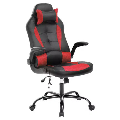 FDW Gaming Chair Office Chair with Lumbar Support PU Leather Video Game Chairs for Adults