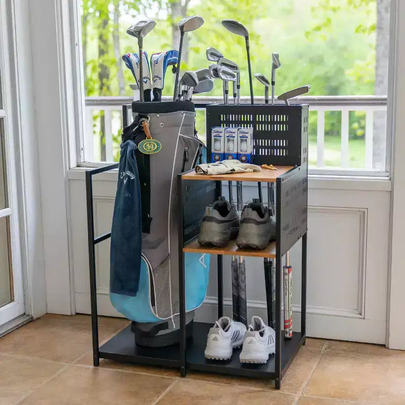 Teal Triangle Pinehurst Golf Club Organizer | Single