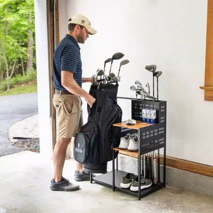 Teal Triangle Pinehurst Golf Club Organizer | Single