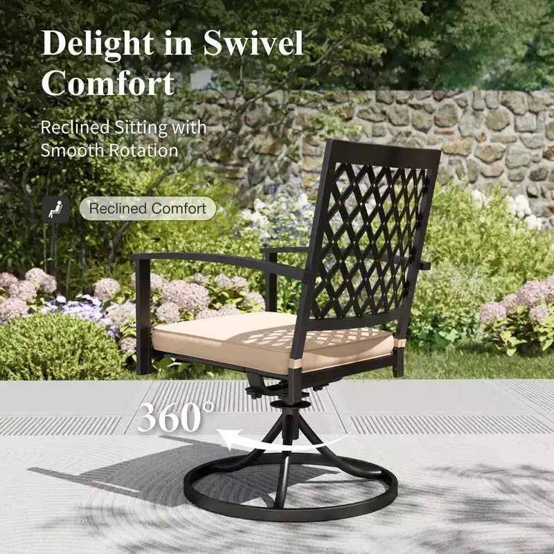 Captiva Designs Table de salle à manger rectangulaire avec plateau à lattes en acier réglable et 9 chaises en métal noir