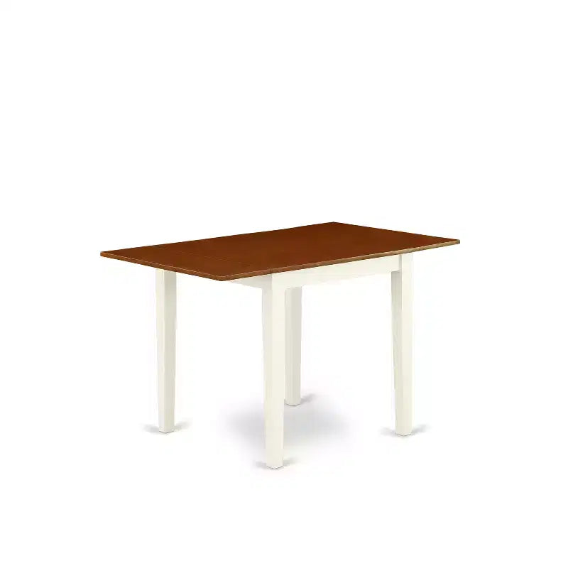 Table rectangulaire HomeStock 30x48 avec 2 rallonges latérales
