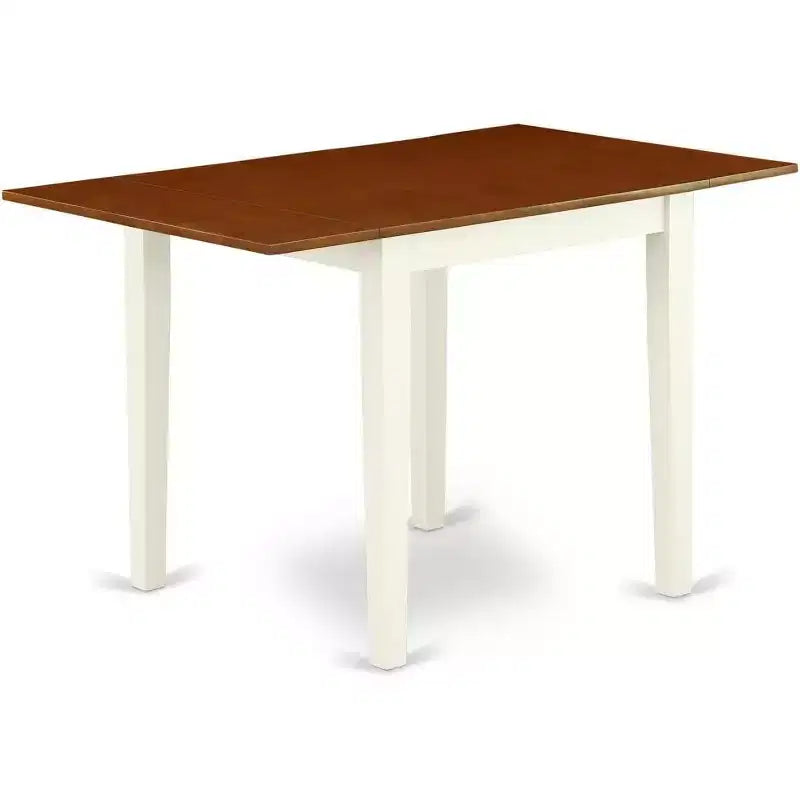 Table rectangulaire HomeStock 30x48 avec 2 rallonges latérales