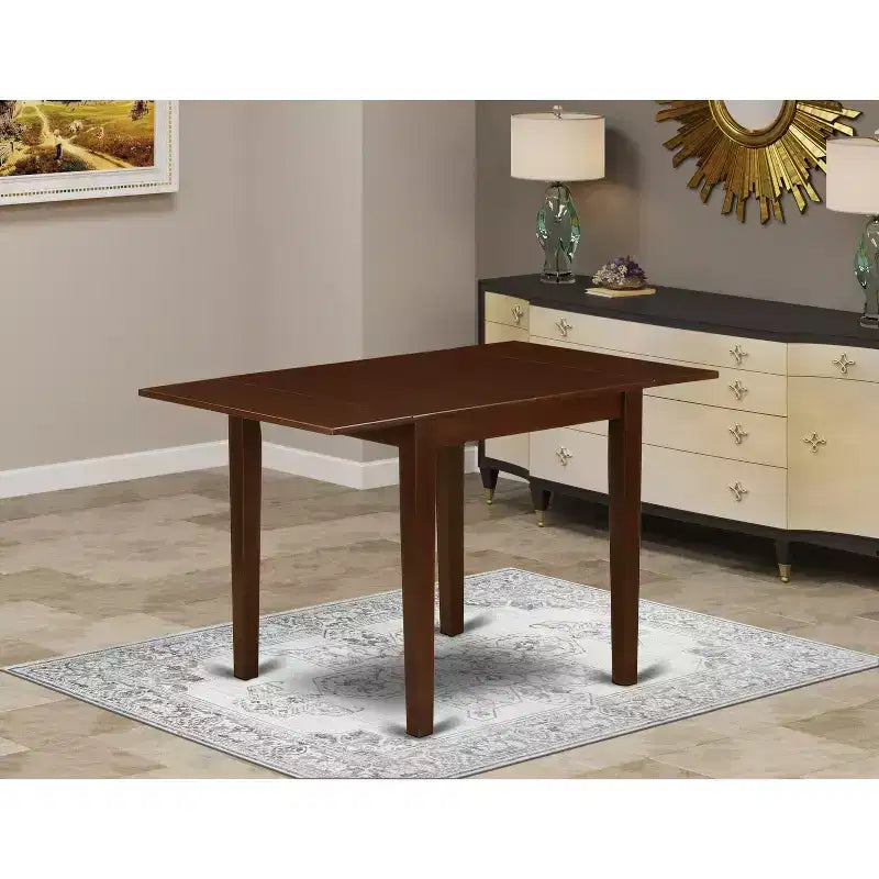 Table rectangulaire HomeStock 30x48 avec 2 rallonges latérales