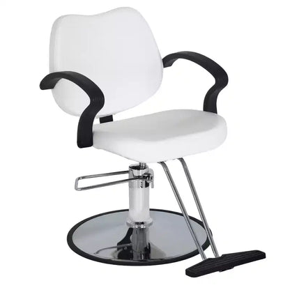 BestMassage Barber Chair Hair Salon Chair with Hydraulic Pump 360 Degrees Swivel