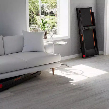 DeerRun A1 Folding Smart Treadmill with 6% Incline - Support Bluetooth & Remote Wireless Control
