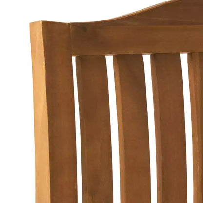 Christopher Knight Home Kittama, ensemble de salle à manger d'extérieur 7 pièces en bois d'acacia et métal rustique avec coussins, teck et crème