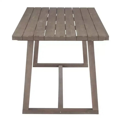 Whisen 5-Piece Outdoor Kitchen Dining Set for 4, Patio Round Dining Table And Chairs Set with Umbrella Hole and Removable Cushions