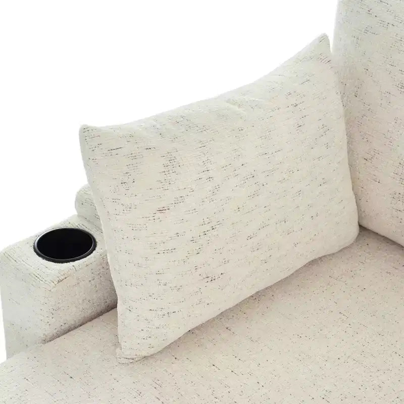 Whisen 109.9 Sectional Sofa Versatile Sofa Bed Sofa Sleeper U-shaped Sofa with Ample Storage Space