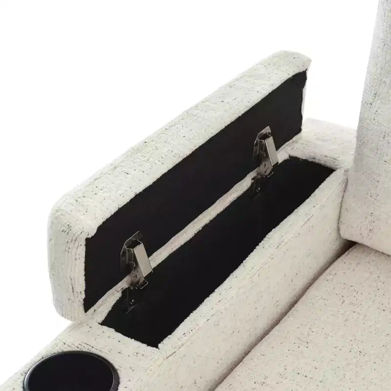 Whisen 109.9 Sectional Sofa Versatile Sofa Bed Sofa Sleeper U-shaped Sofa with Ample Storage Space