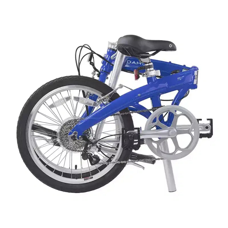 Dahon MU D8 Folding Bike with DAHON Custom V-Brakes (Cobalt Gloss)