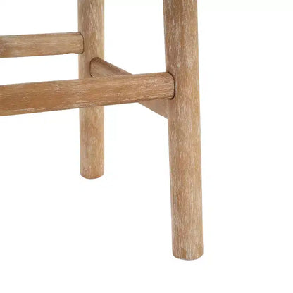 Tabourets de comptoir rembourrés modernes et minimalistes Patsy en bois d'hévéa de Christopher Knight Home (Lot de 2)