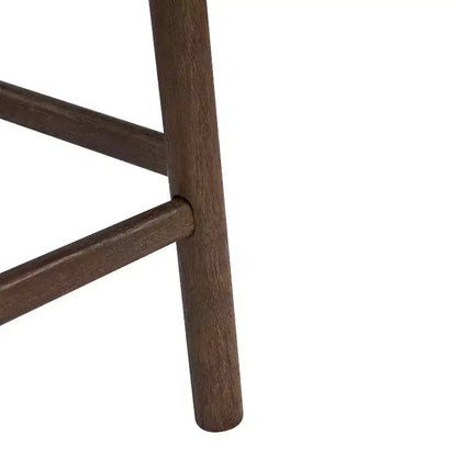 Tabourets de comptoir rembourrés modernes et minimalistes Patsy en bois d'hévéa de Christopher Knight Home (Lot de 2)