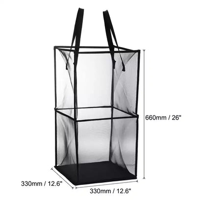 Panier à Linge en Maille de Nylon Portable avec Poignées Renforcées Unique Bargains