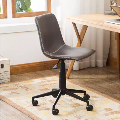 Chaise de Bureau en Cuir PU Vatros Chaise de Bureau Pivotante à 360 Degrés