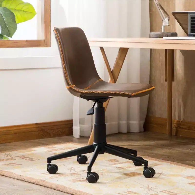 Chaise de Bureau en Cuir PU Vatros Chaise de Bureau Pivotante à 360 Degrés