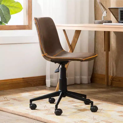 Chaise de Bureau en Cuir PU Vatros Chaise de Bureau Pivotante à 360 Degrés