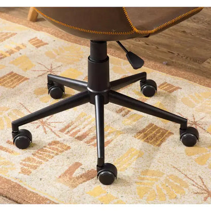 Chaise de Bureau en Cuir PU Vatros Chaise de Bureau Pivotante à 360 Degrés