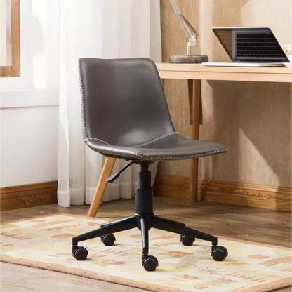 Chaise de Bureau en Cuir PU Vatros Chaise de Bureau Pivotante à 360 Degrés