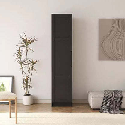 CLIHOME Tall 3-Tier Stackable Wall Mounted Storage Cabinet With Adjustable Shelves