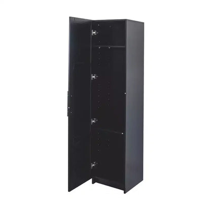 CLIHOME Tall 3-Tier Stackable Wall Mounted Storage Cabinet With Adjustable Shelves