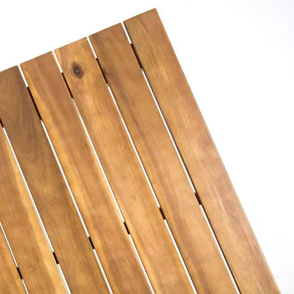 Christopher Knight Home Junaluska – Ensemble de salle à manger d'extérieur 7 pièces en bois d'acacia, teck