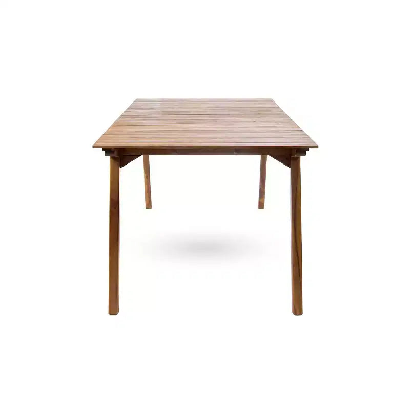 Christopher Knight Home Junaluska – Ensemble de salle à manger d'extérieur 7 pièces en bois d'acacia, teck