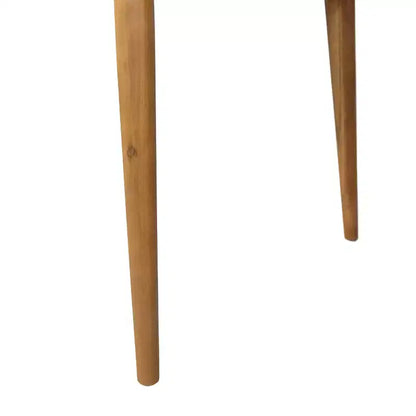 Christopher Knight Home Botsford Outdoor Acacia Wood and Wicker 7 Piece Dining Set, Teak/Mixed Mocha