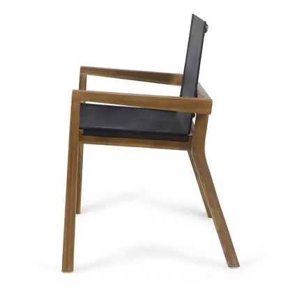 Ensemble de salle à manger 7 pièces Christopher Knight Home Arletta en maille et bois d'acacia