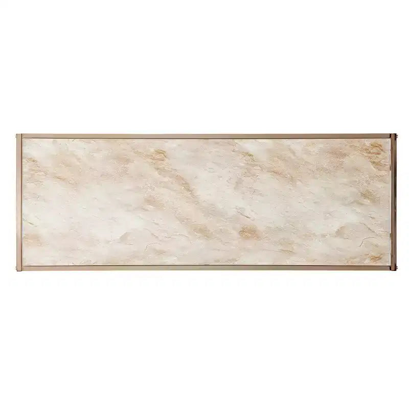 Simondley Faux Marble Console Table - Champagne - SEI