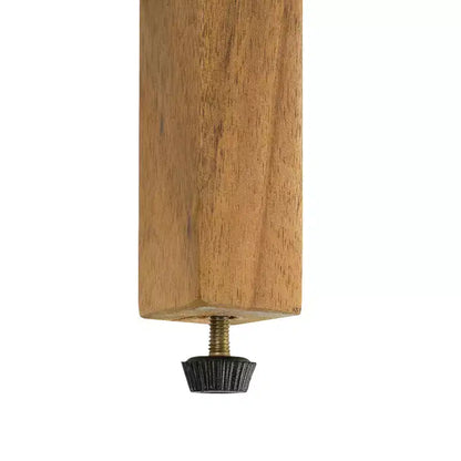 Christopher Knight Home Neva, ensemble de salle à manger d'extérieur 5 pièces avec table en bois d'acacia et chaises en osier